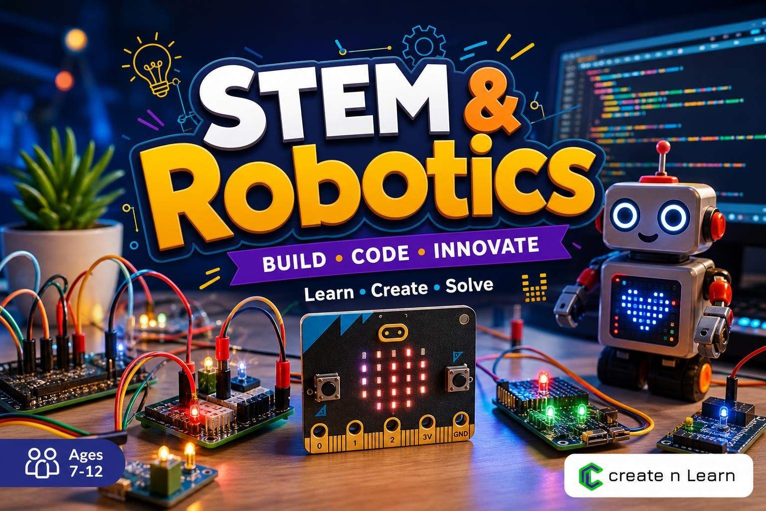 Micro: Bit Robotics and STEAM Summer Camp