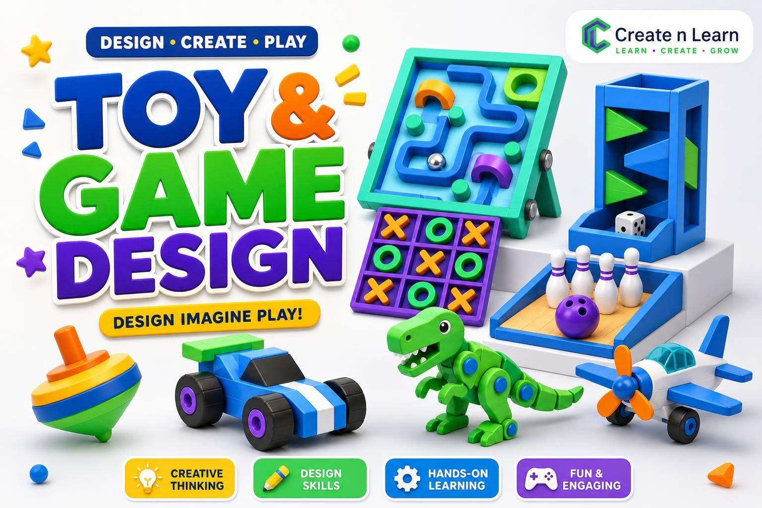 Tinkercad Toy and Game Design Studio