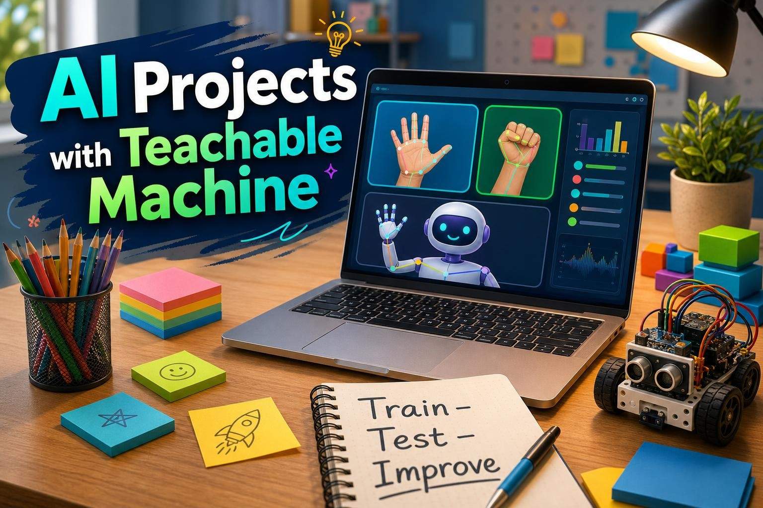 Teachable Machine: Weekly AI Projects for Ages 7-12