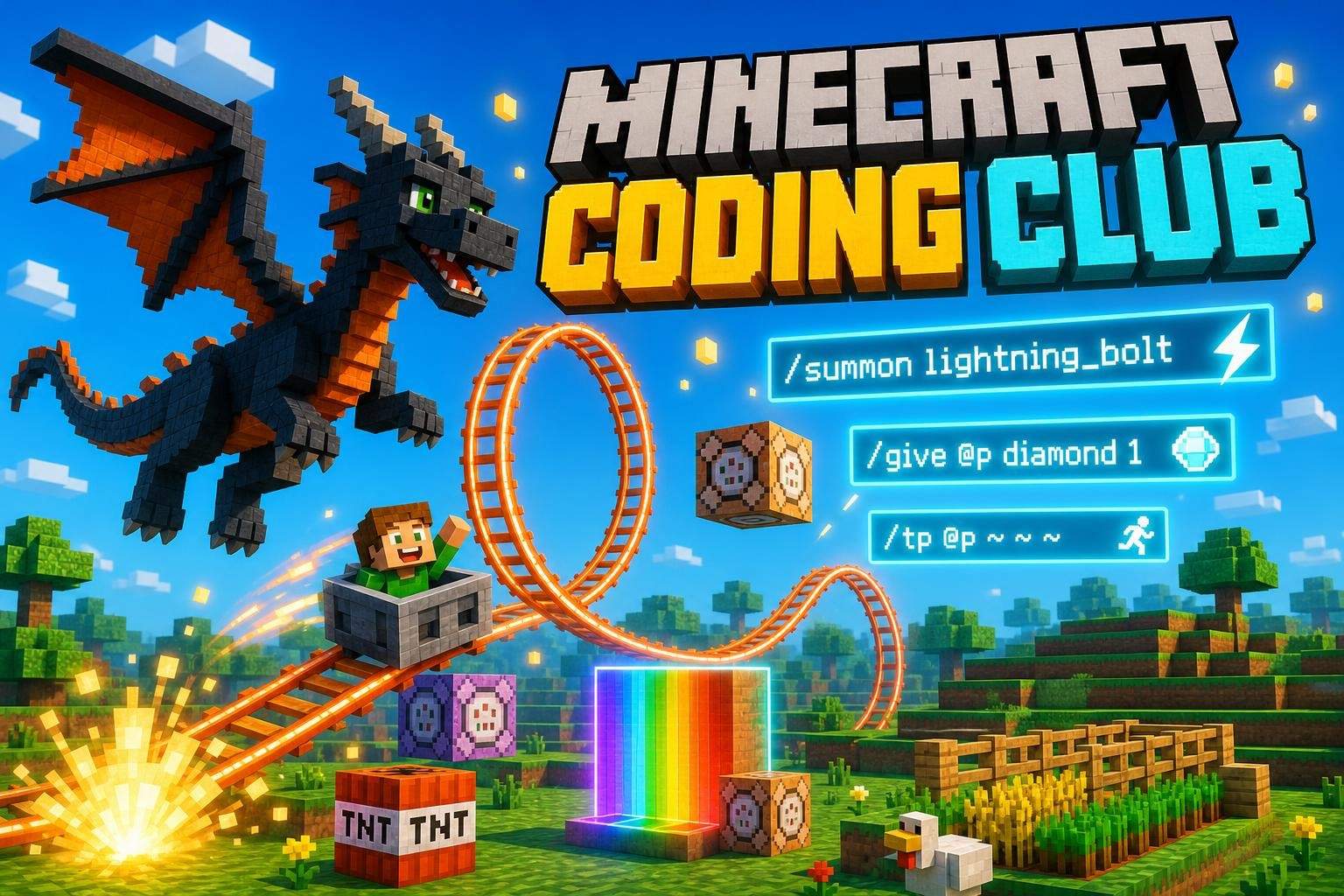 Minecraft Coding Club: Weekly Projects for Beginners