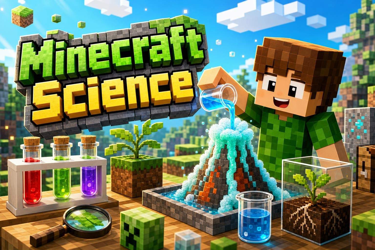 Minecraft Science Club: Hands-On Experiments for Grades 2-4