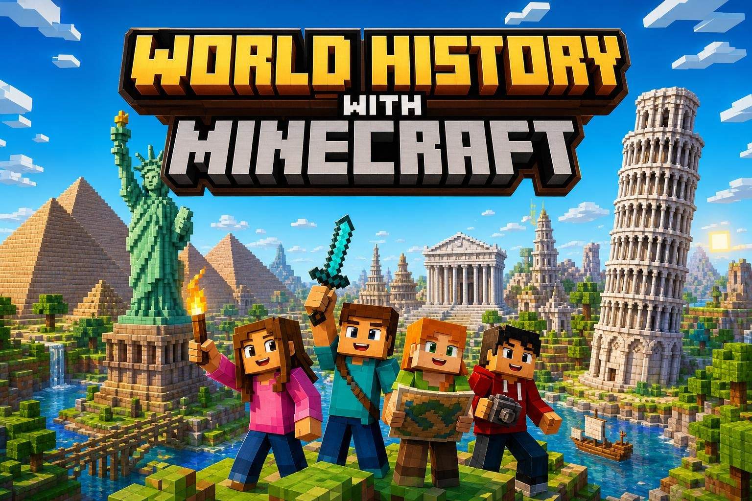 Minecraft World Wonders: Build Famous Landmarks
