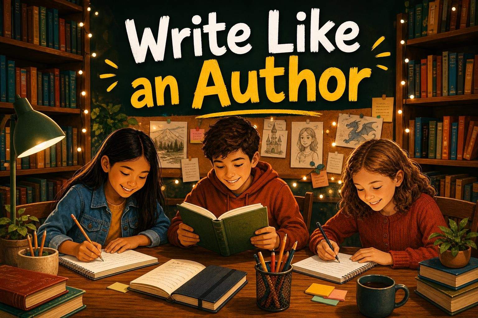 Creative Writing: Write an Illustrated Chapter Book (Ages 10-15)