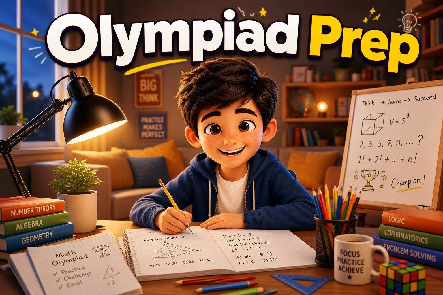 Math Olympiad Coaching Grades 2-4: Puzzles, Logic and Strategy