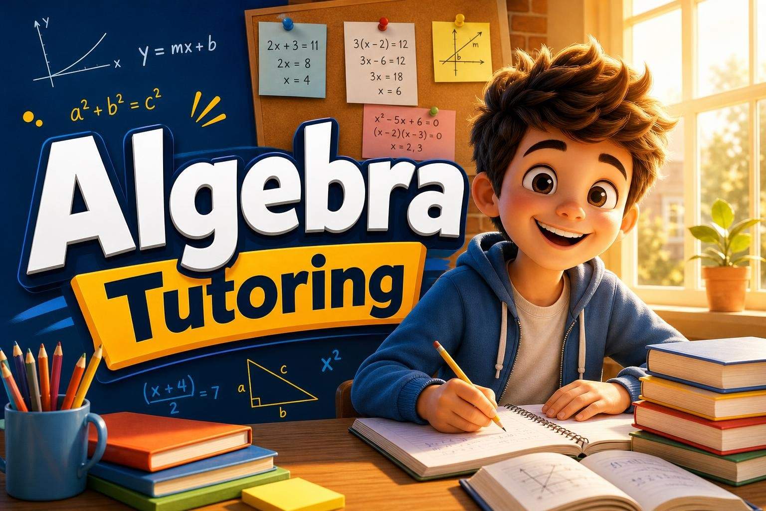 Pre-Algebra One-on-One Tutoring for Ages 11-13