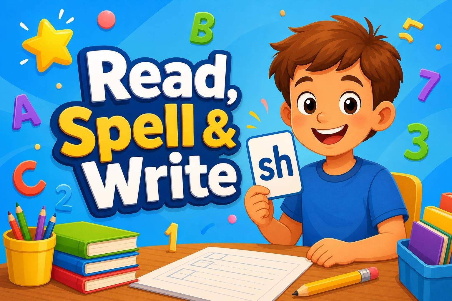 Multisensory Literacy for Ages 7-11: Dyslexia and ADHD Support