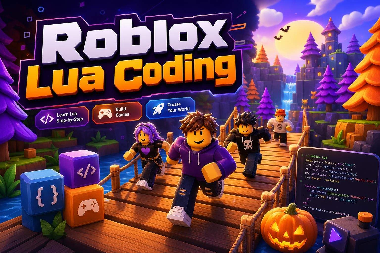 Roblox Lua Tutoring for Teens: 1-on-1 Roblox Studio Help