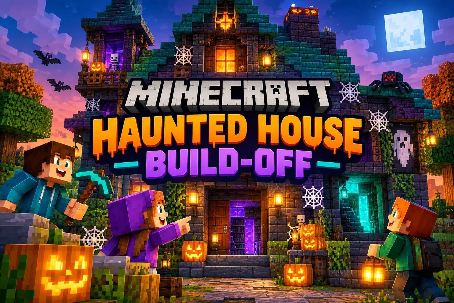 Minecraft Haunted House Build-Off