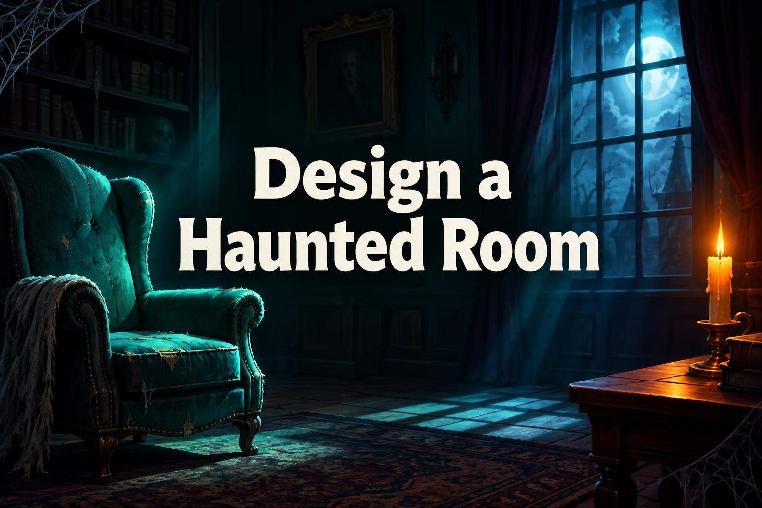 Design a Haunted Room: Digital Art Challenge