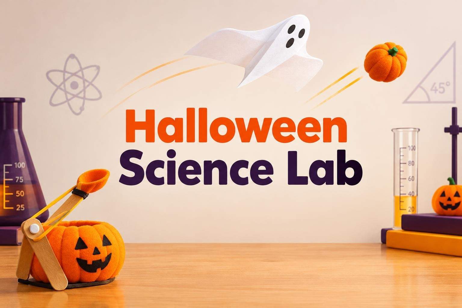 Halloween Science Lab: Ghost Gliders & Pumpkin Catapults