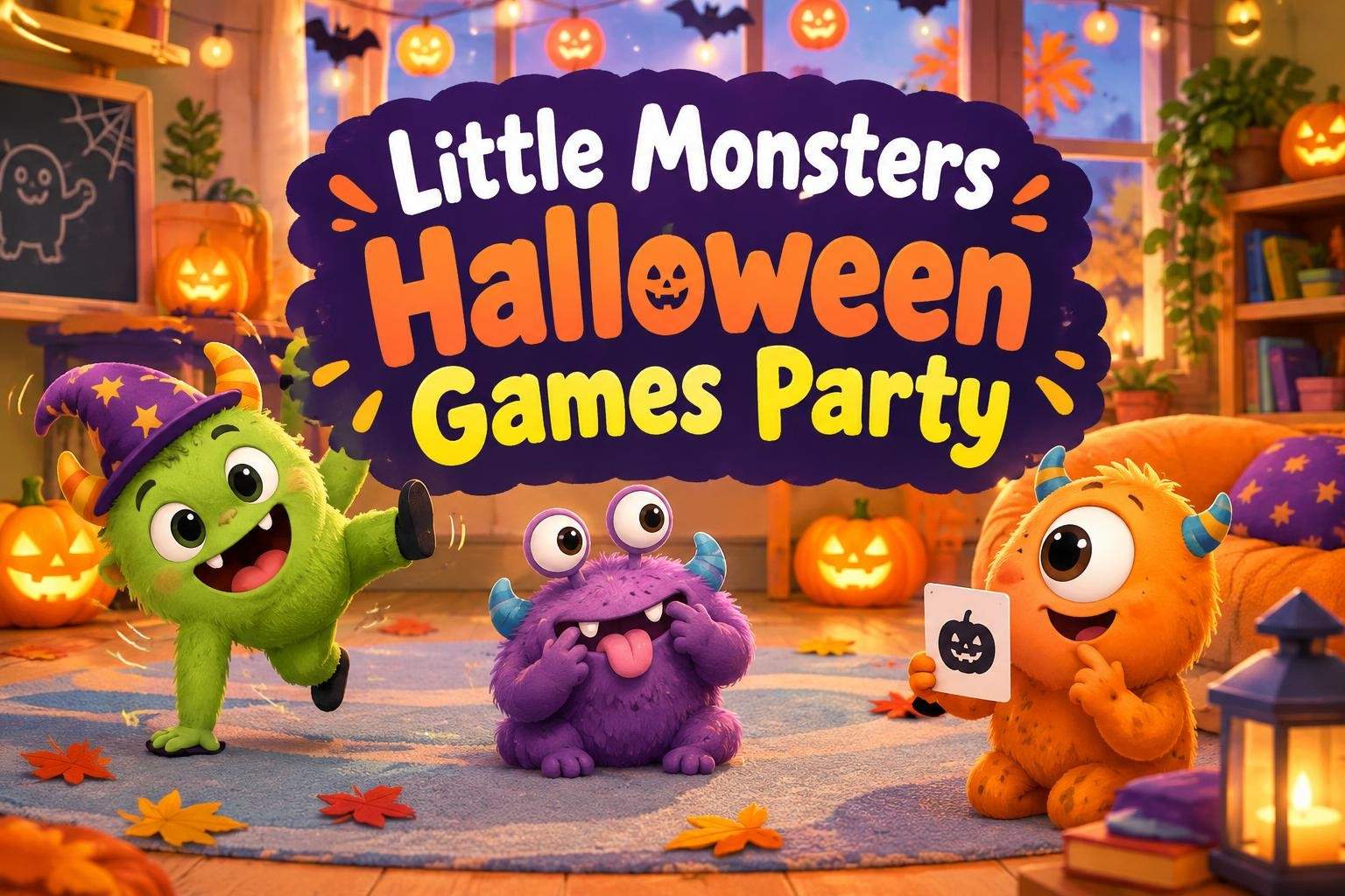 Little Monsters Halloween Games Party