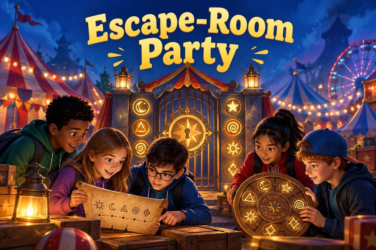 Escape-Room Party: The Cursed Carnival