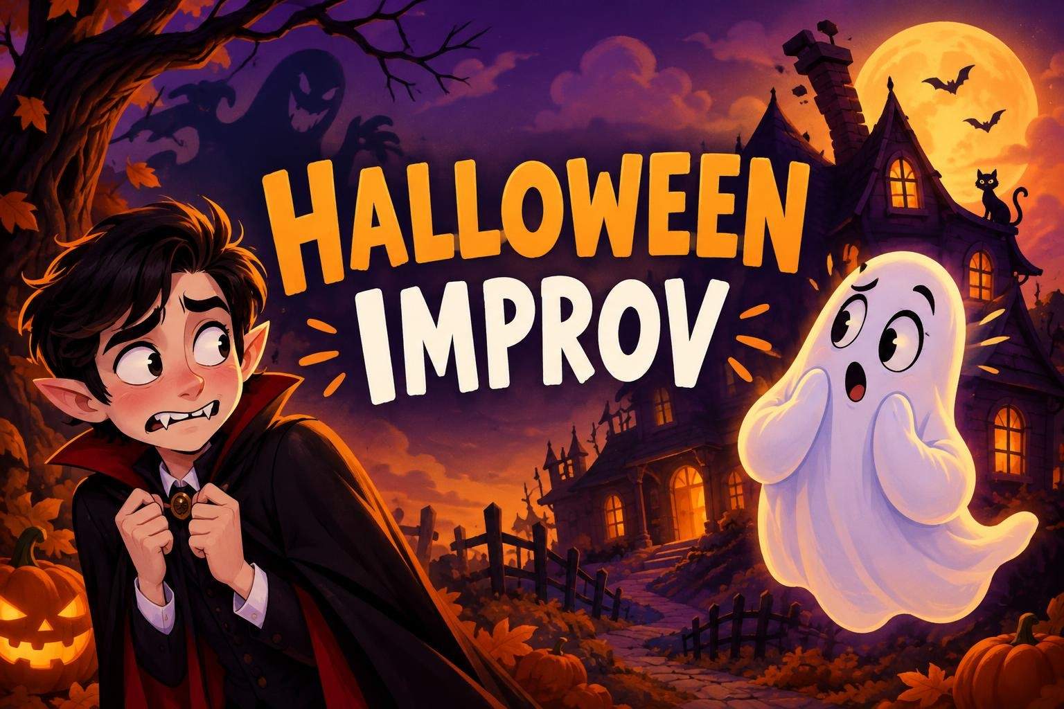 Halloween Improv: Make a Spooky Scene Funny
