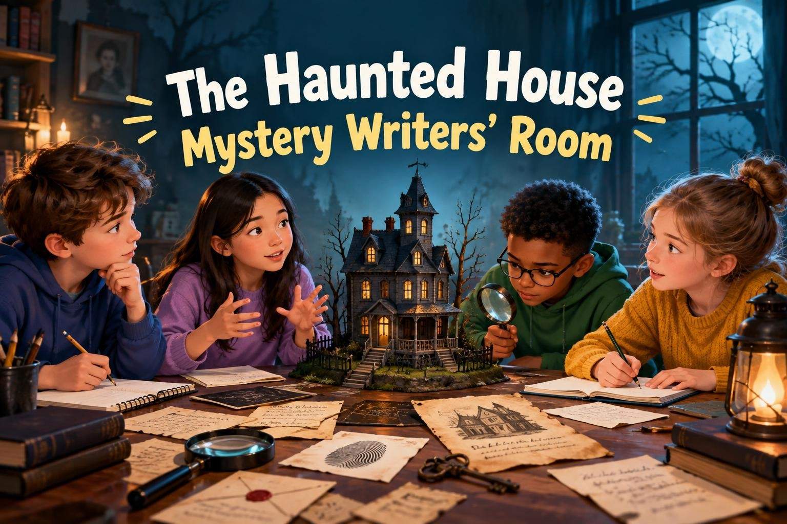 The Haunted House Mystery Writers’ Room
