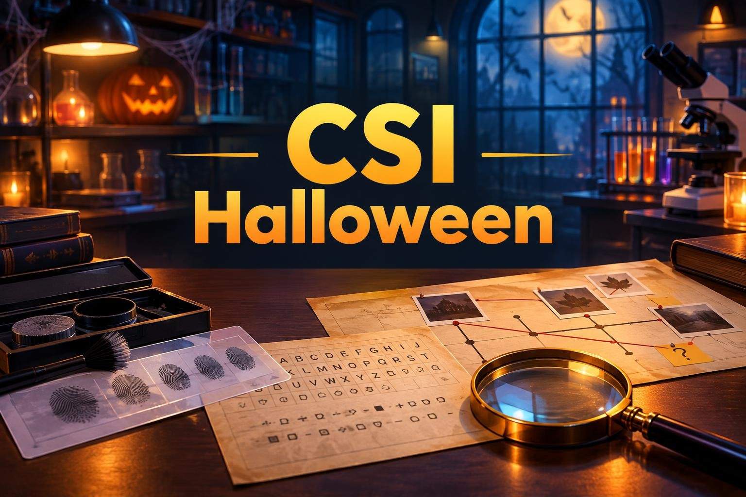 CSI Halloween: The Haunted Lab Investigation