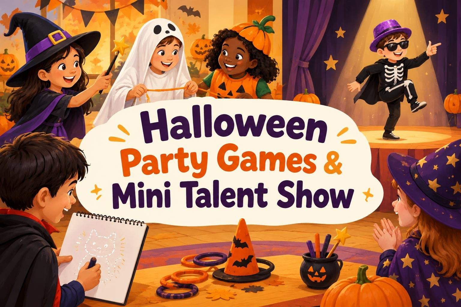 Halloween Party Games & Mini Talent Show