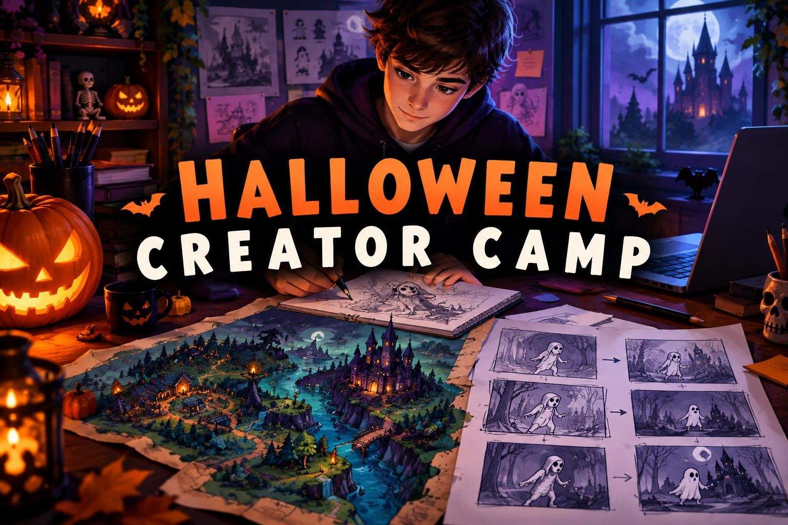 Halloween Creator Camp: Game, Story & Trailer