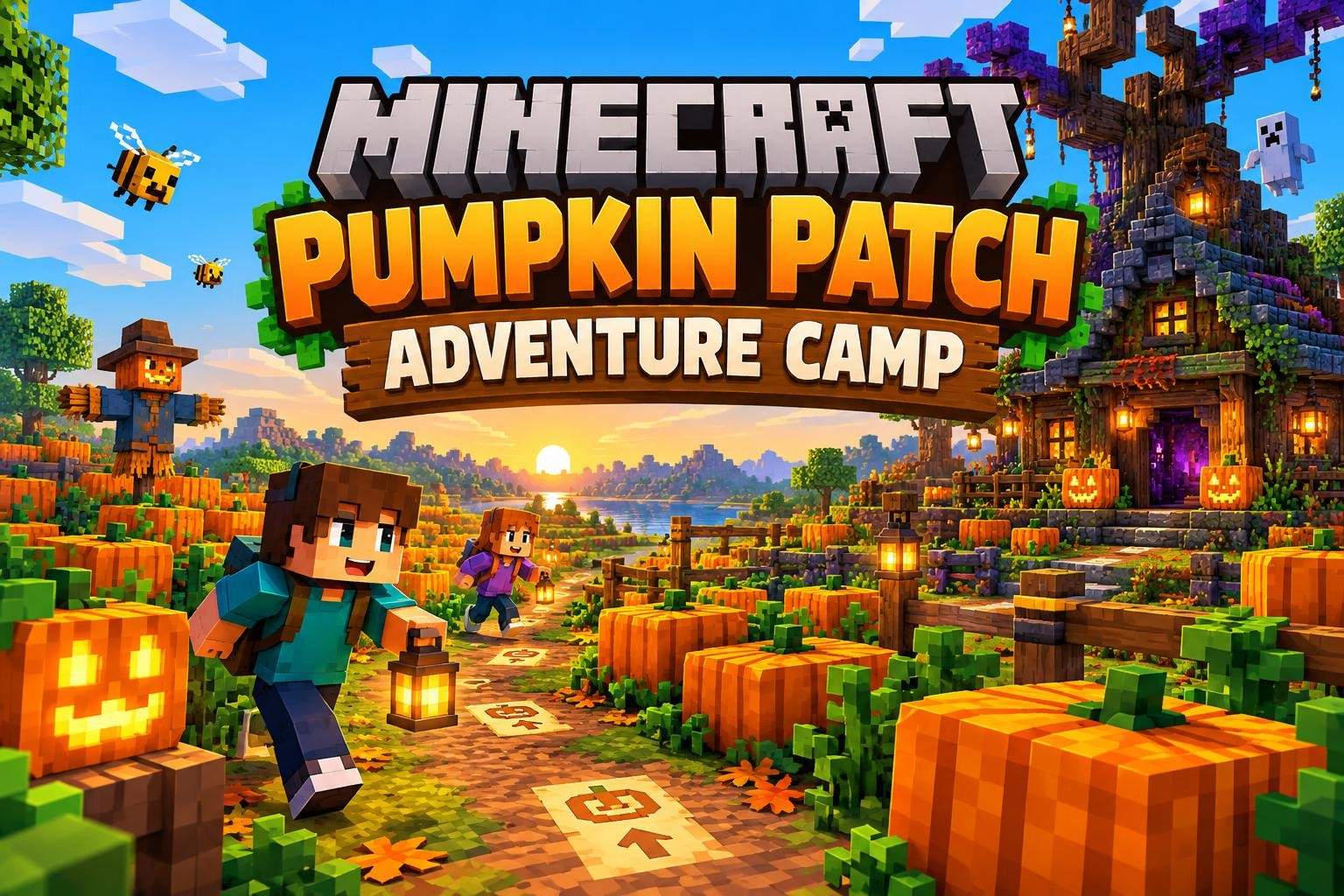 Minecraft Pumpkin Patch Adventure Camp