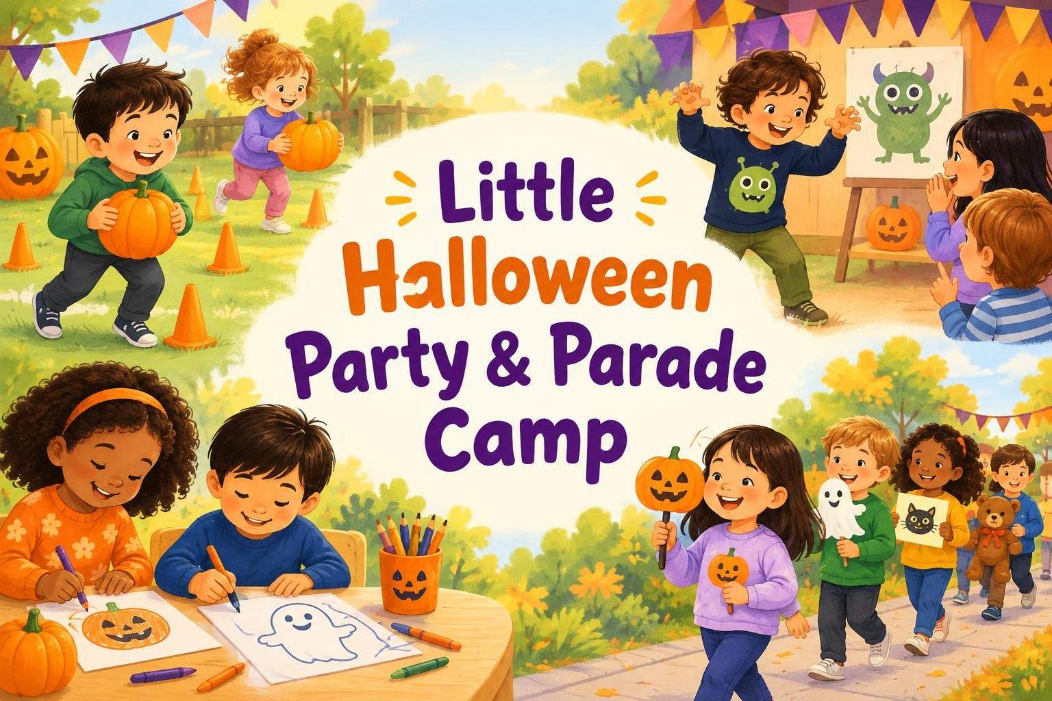 Little Halloween Party & Parade Camp