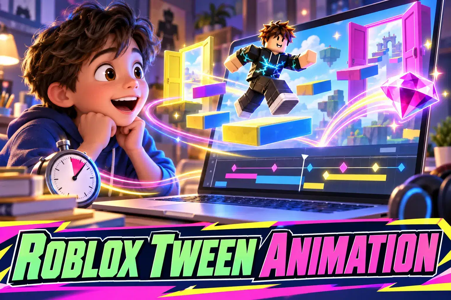 Roblox Lua Animation Scripting: Make Objects Move With Tweens