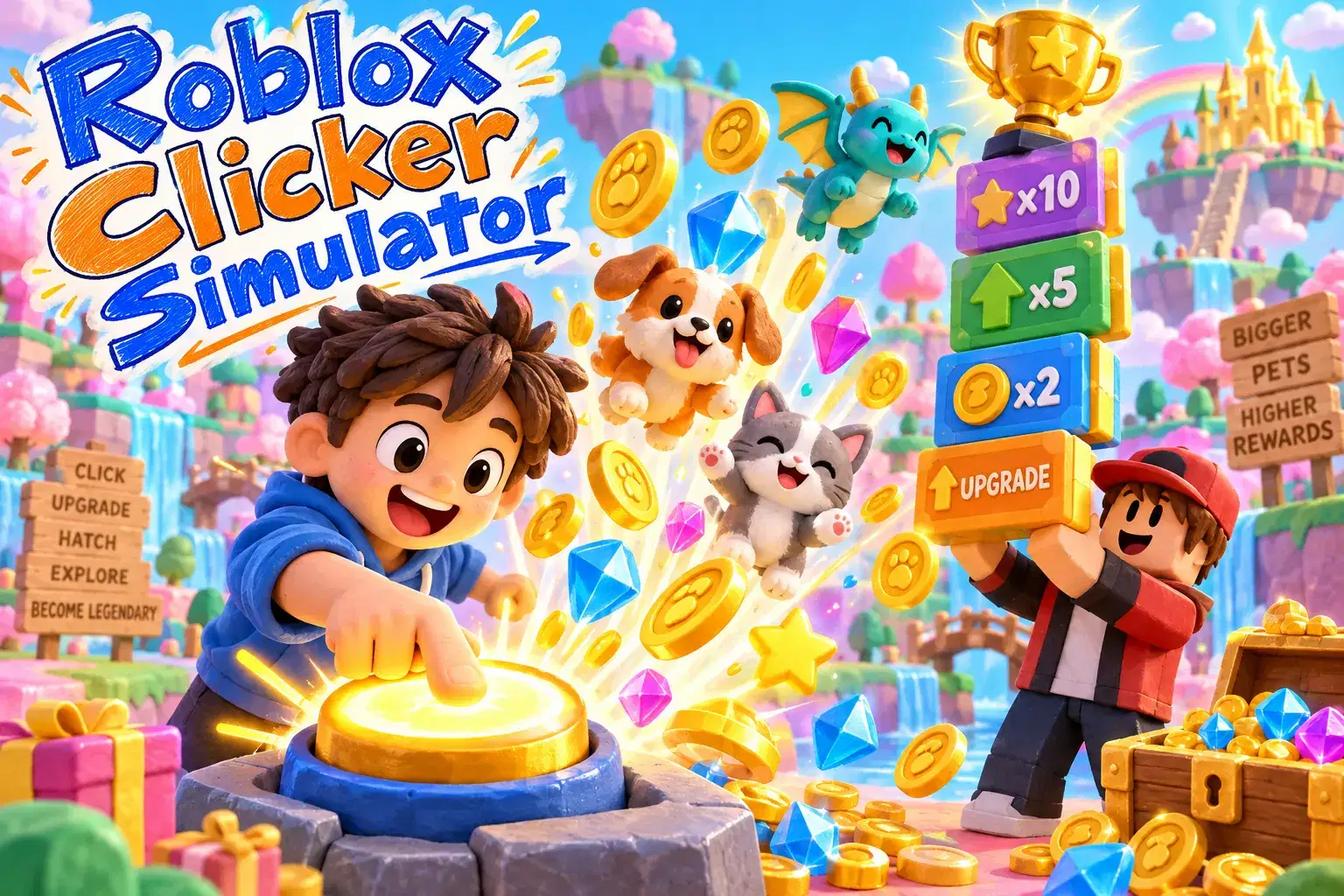 Roblox Clicker Simulator: Build and Script a Simulator Game