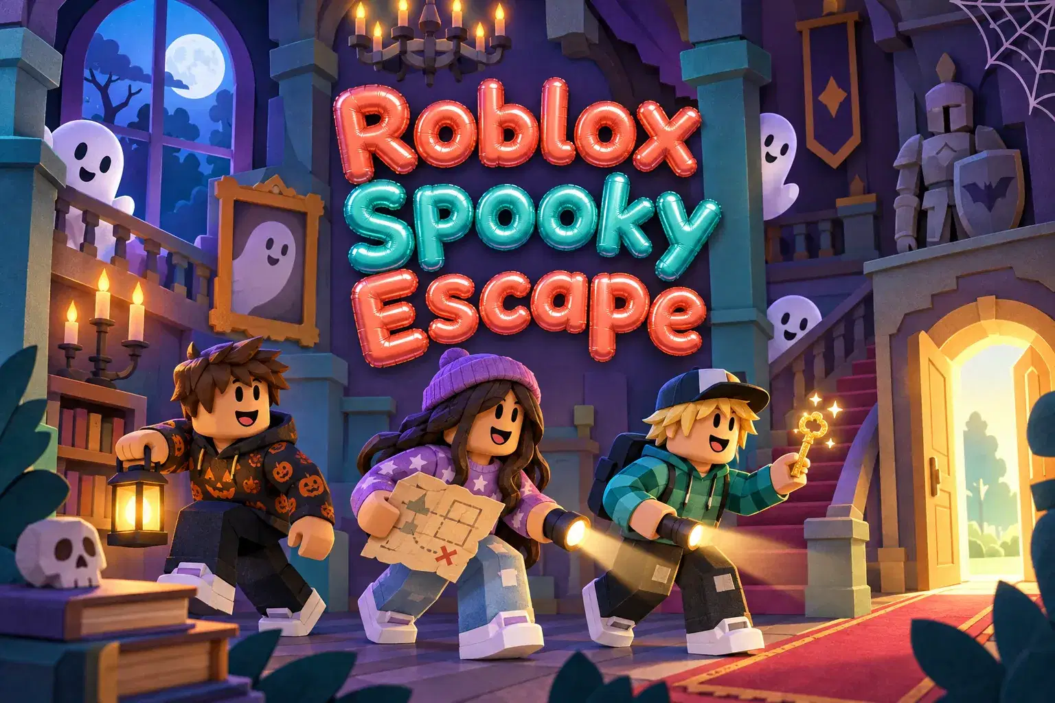 Roblox Spooky Escape: Design a Kid-Friendly Horror Game
