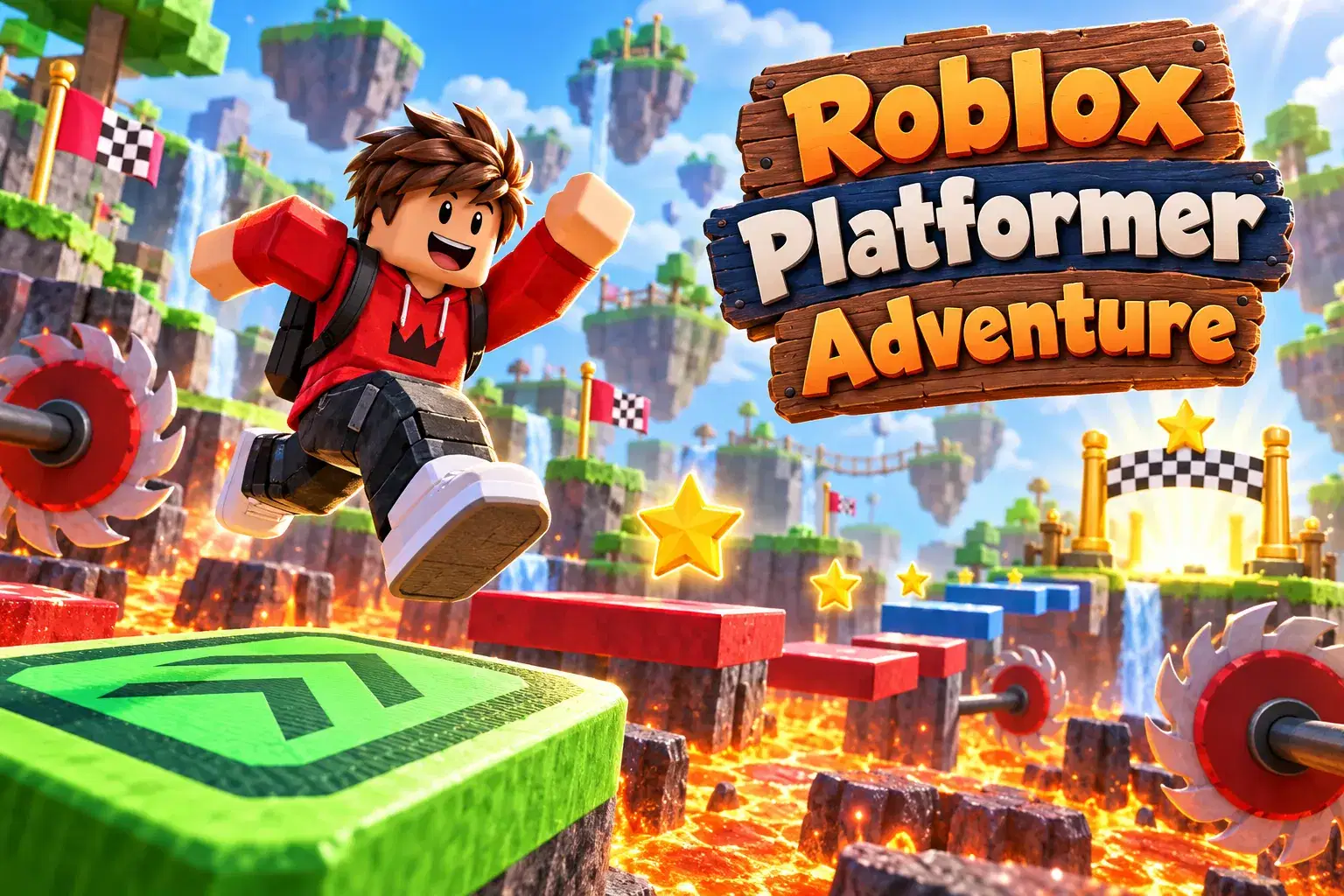 Roblox Platformer Adventure: Build Levels With Moving Parts