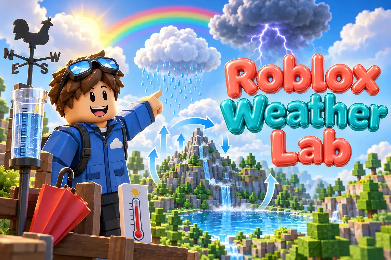 Roblox Weather Lab: Clouds, Storms and the Water Cycle