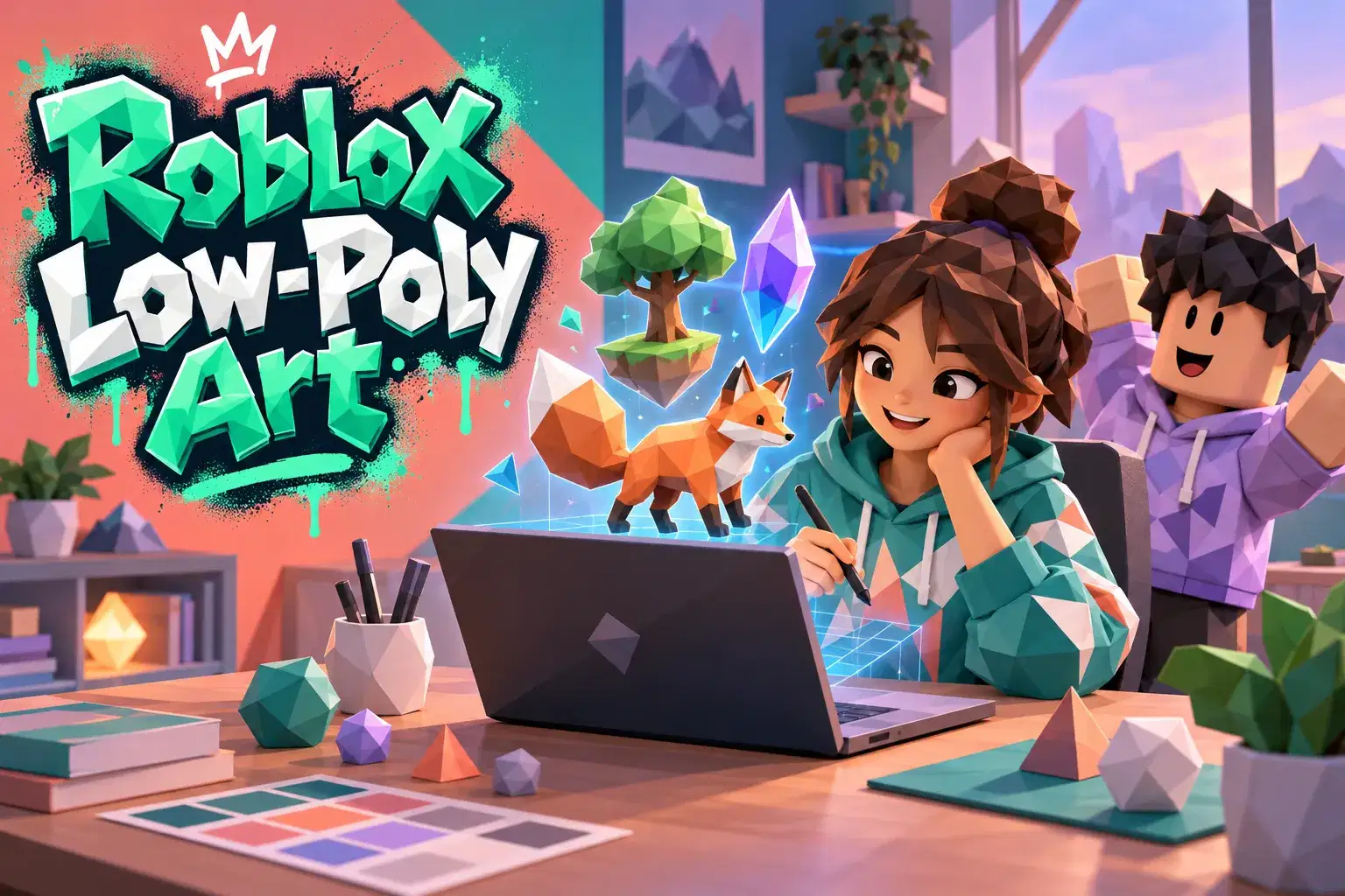Roblox Low-Poly Art: Stylized Models for Games