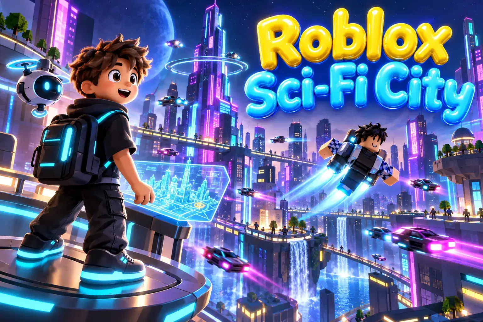 Roblox Sci-Fi City: Build a Futuristic Skyline