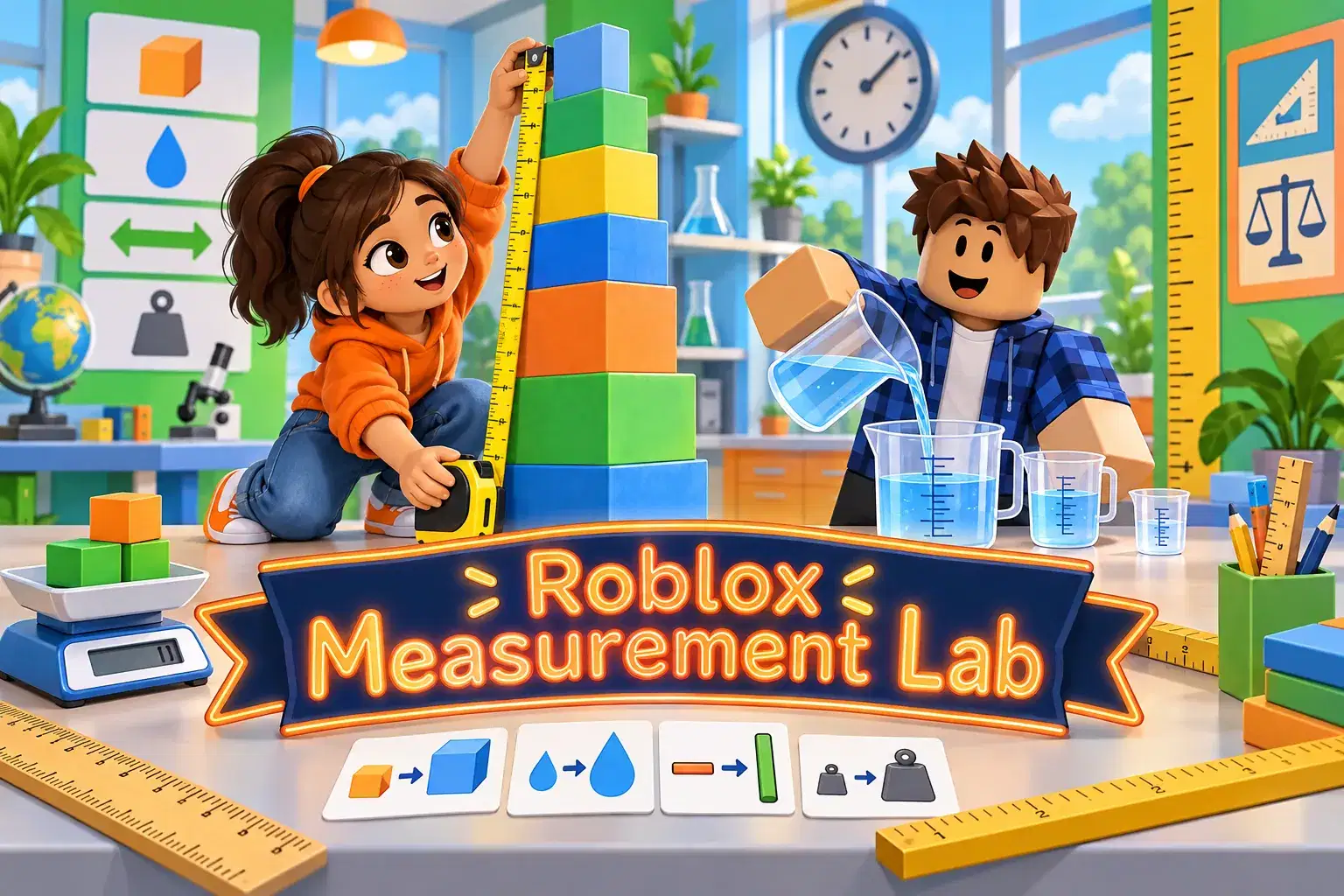 Roblox Measurement Lab: Units, Scale and Conversions