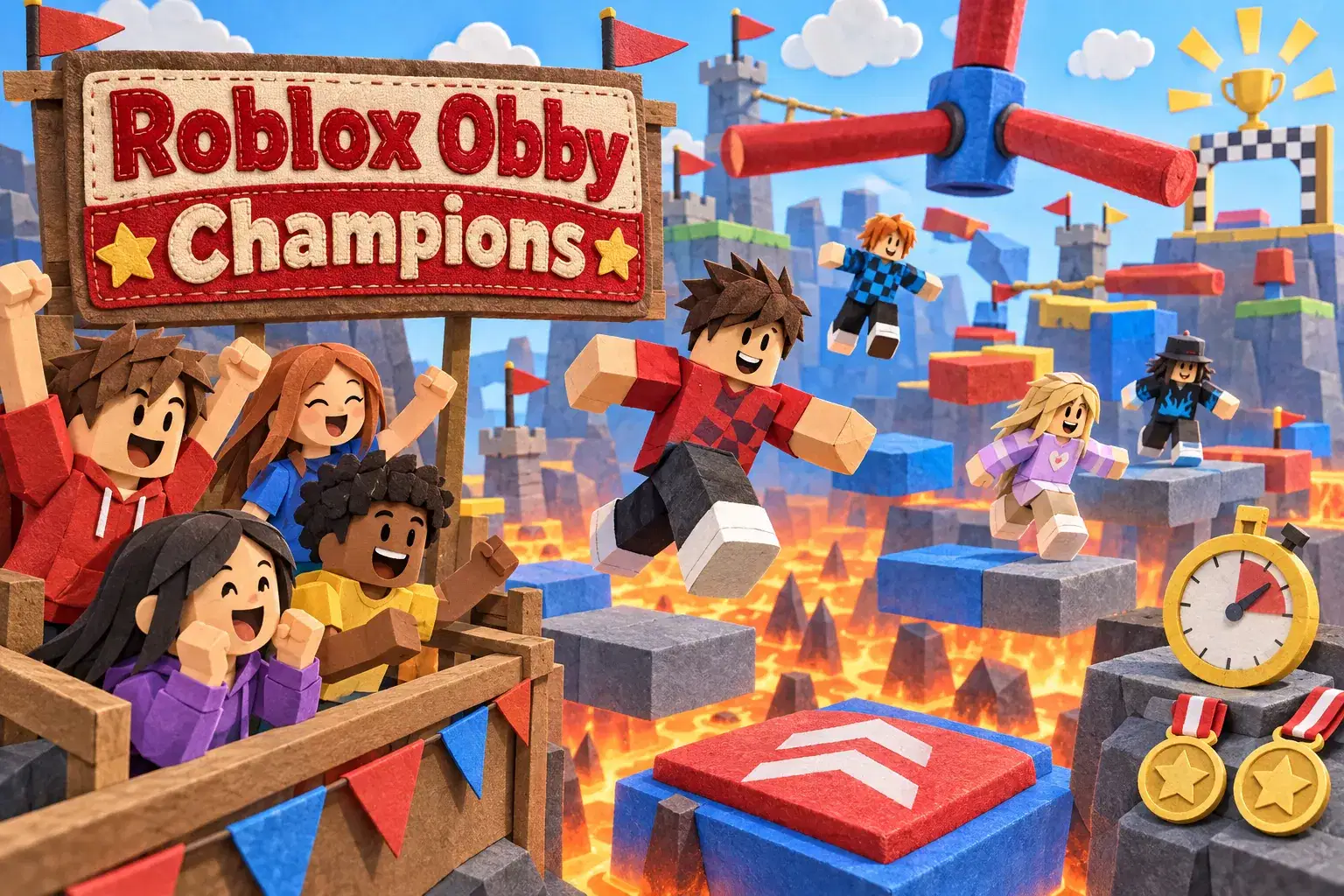 Roblox Obby Champions Club: Weekly Parkour Challenges