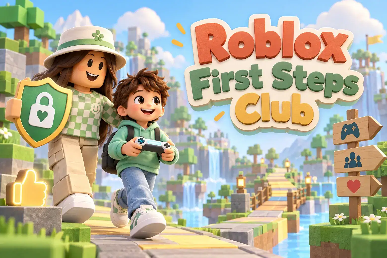 Roblox First Steps Club: Learn Controls and Online Safety