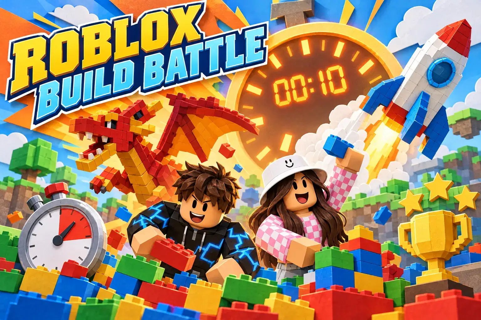 Roblox Build Battle Club: Timed Creative Challenges