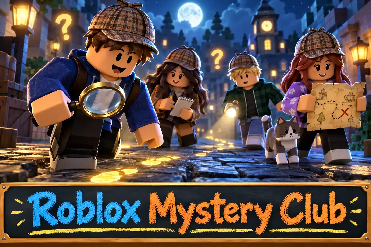 Roblox Mystery Club: Solve Cases Together
