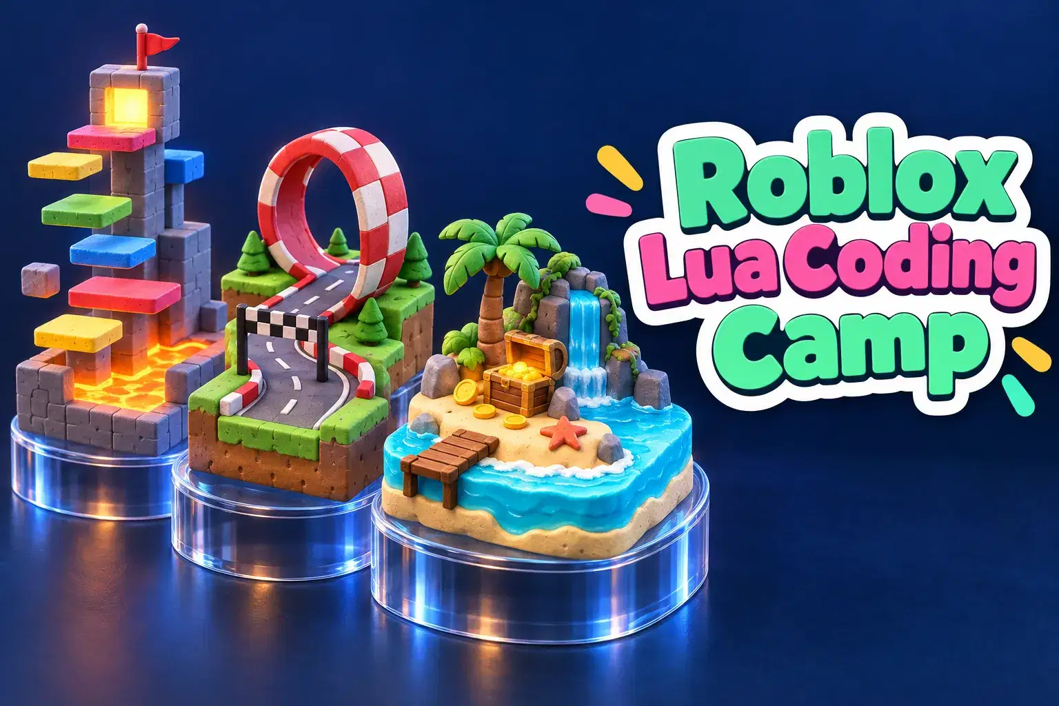 Roblox Lua Coding Camp: Build Three Games in One Week