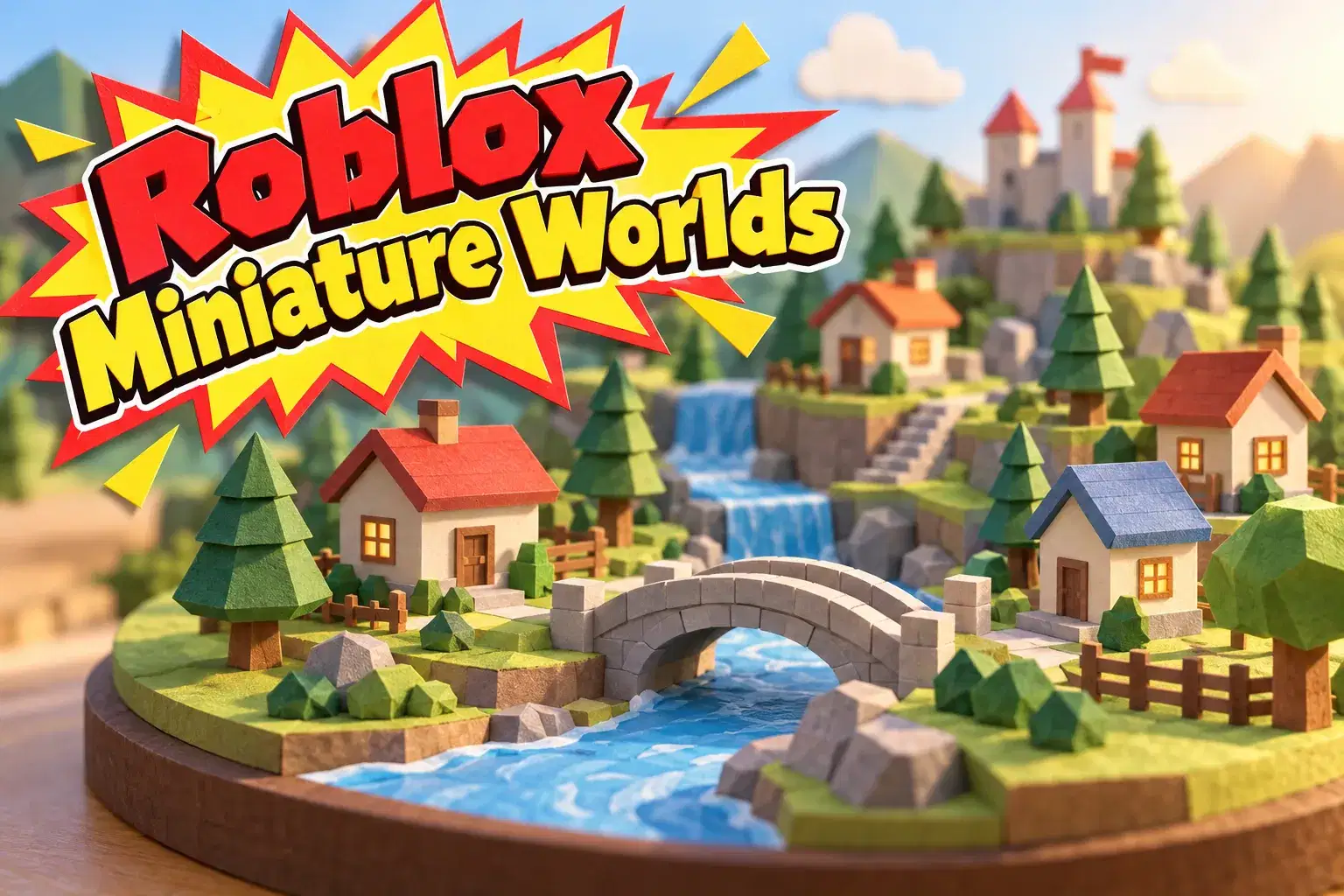 Roblox Miniature Worlds: Build Detailed Dioramas