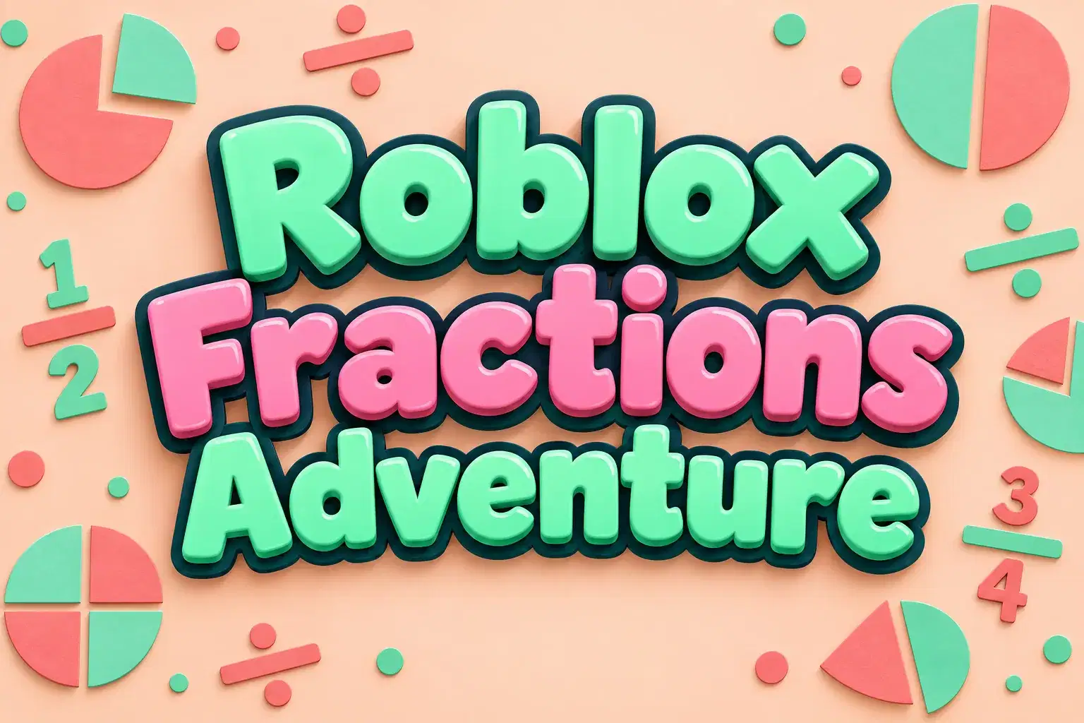 Roblox Fractions Adventure: Build a Fraction Quest Game