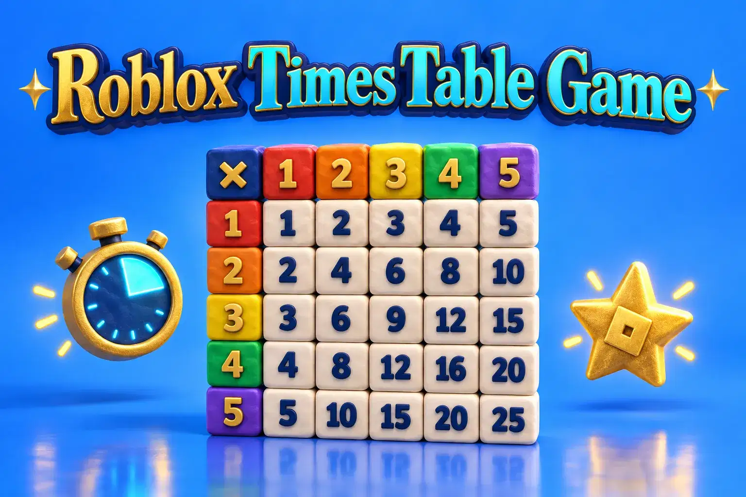 Roblox Multiplication Challenge: Code Your Own Times-Table Game