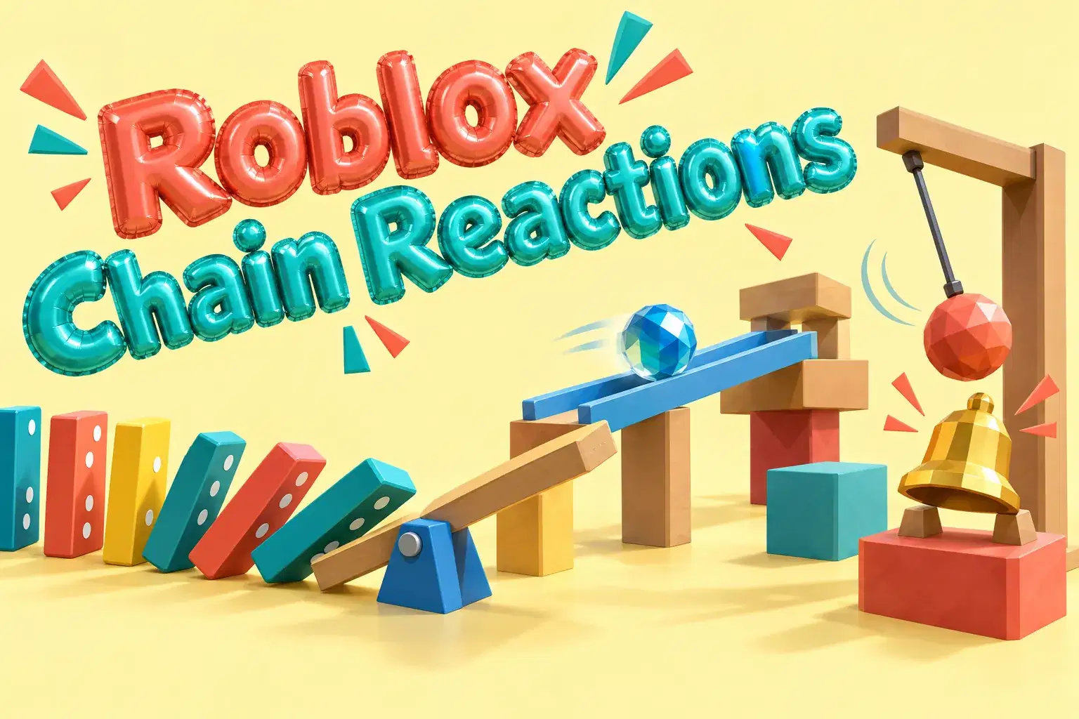 Roblox Chain Reaction Machines: Engineering Design in Studio