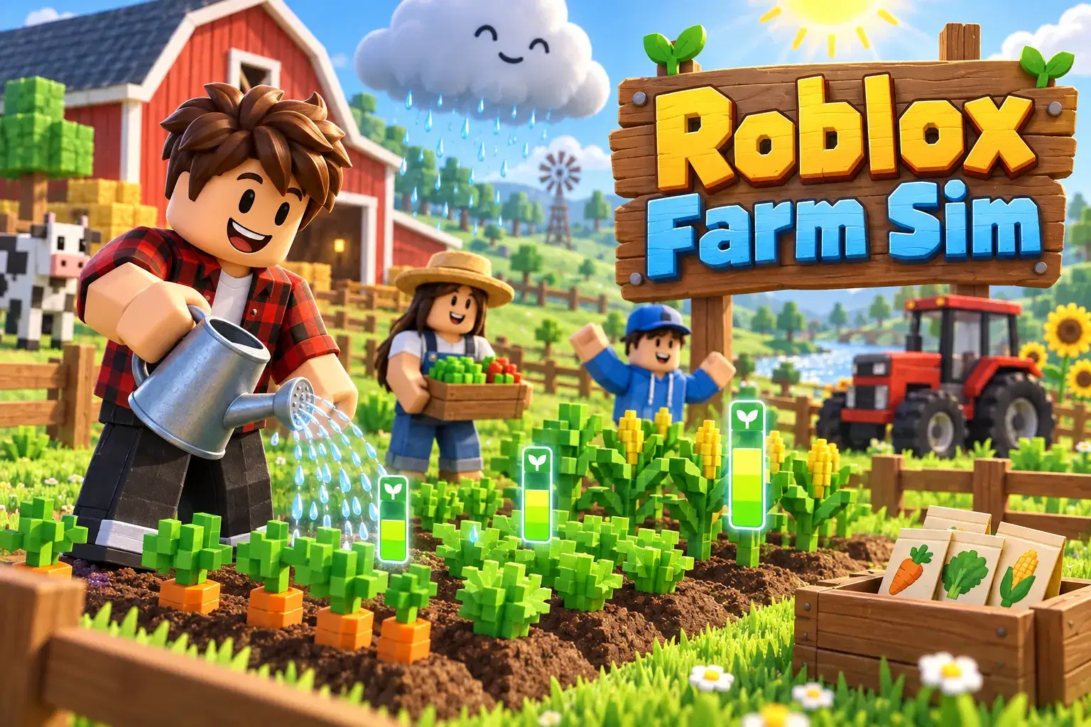Roblox Farm Simulator: Systems Thinking With Plants and Weather