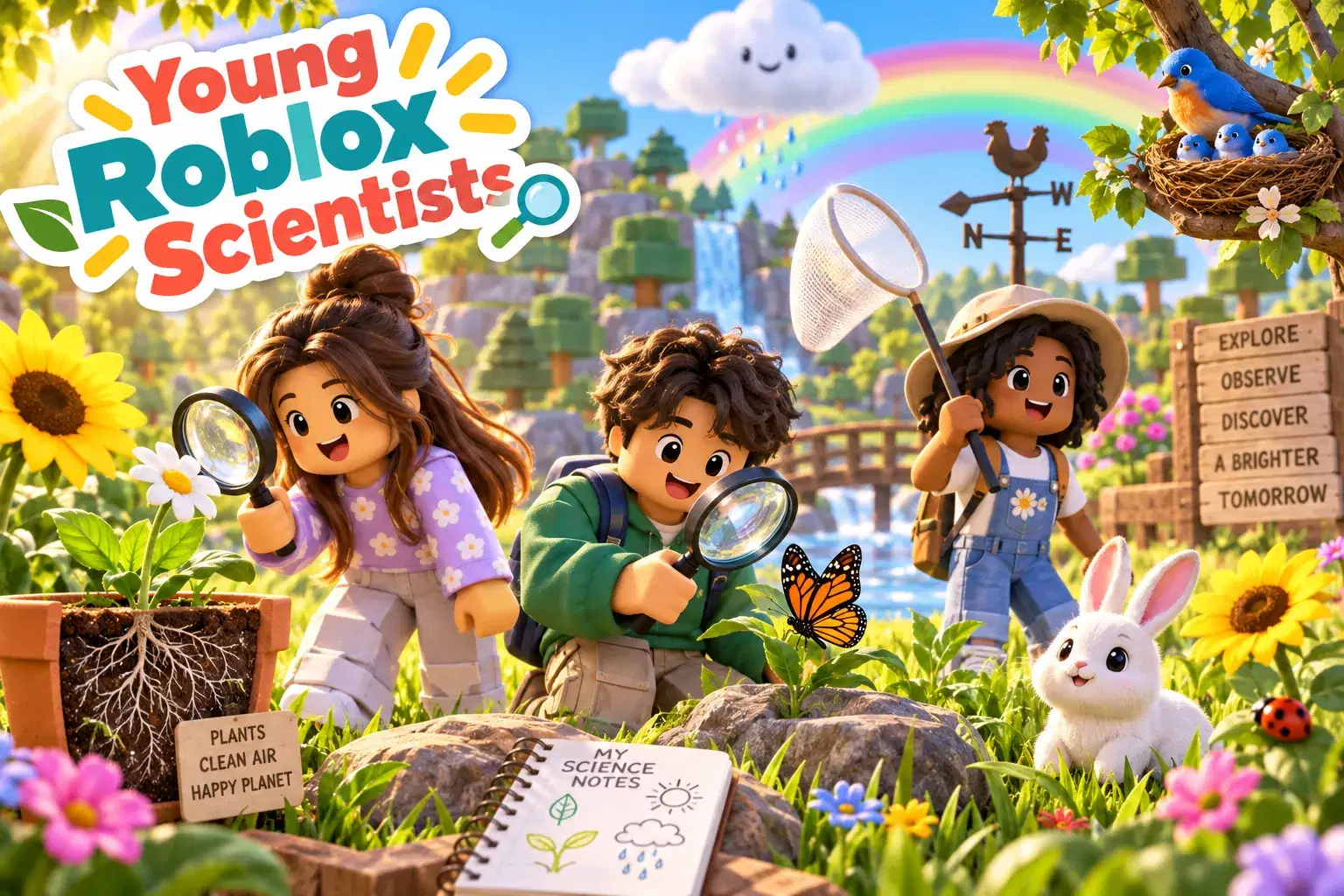 Roblox Young Scientists: Plants, Animals and Weather