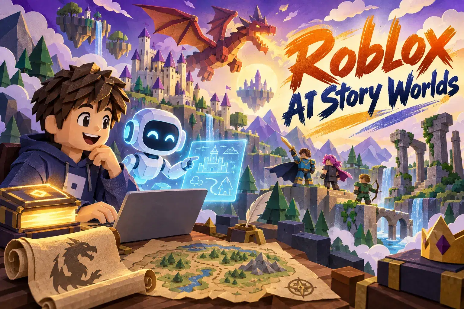 Roblox AI Storytelling: Plan Game Lore With AI, Build It in Studio