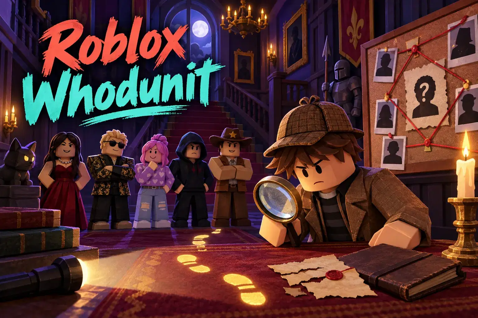 Roblox Mystery Writers: Create a Whodunit Game