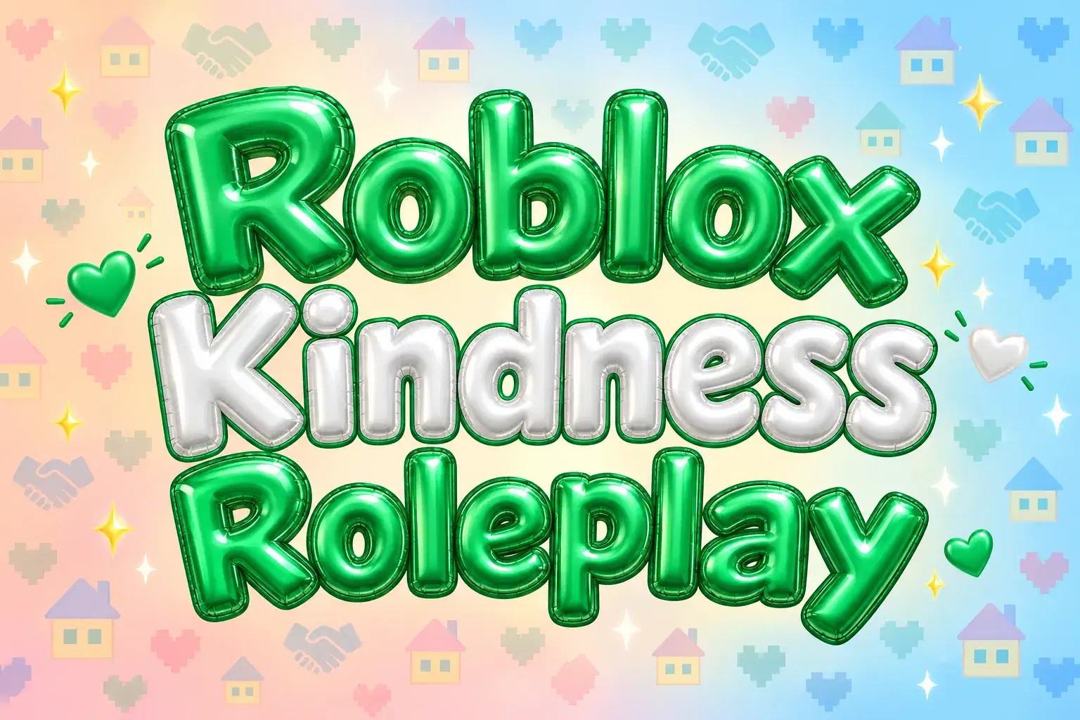 Roblox Roleplay Town Kindness Club: Play Nice, Play Together