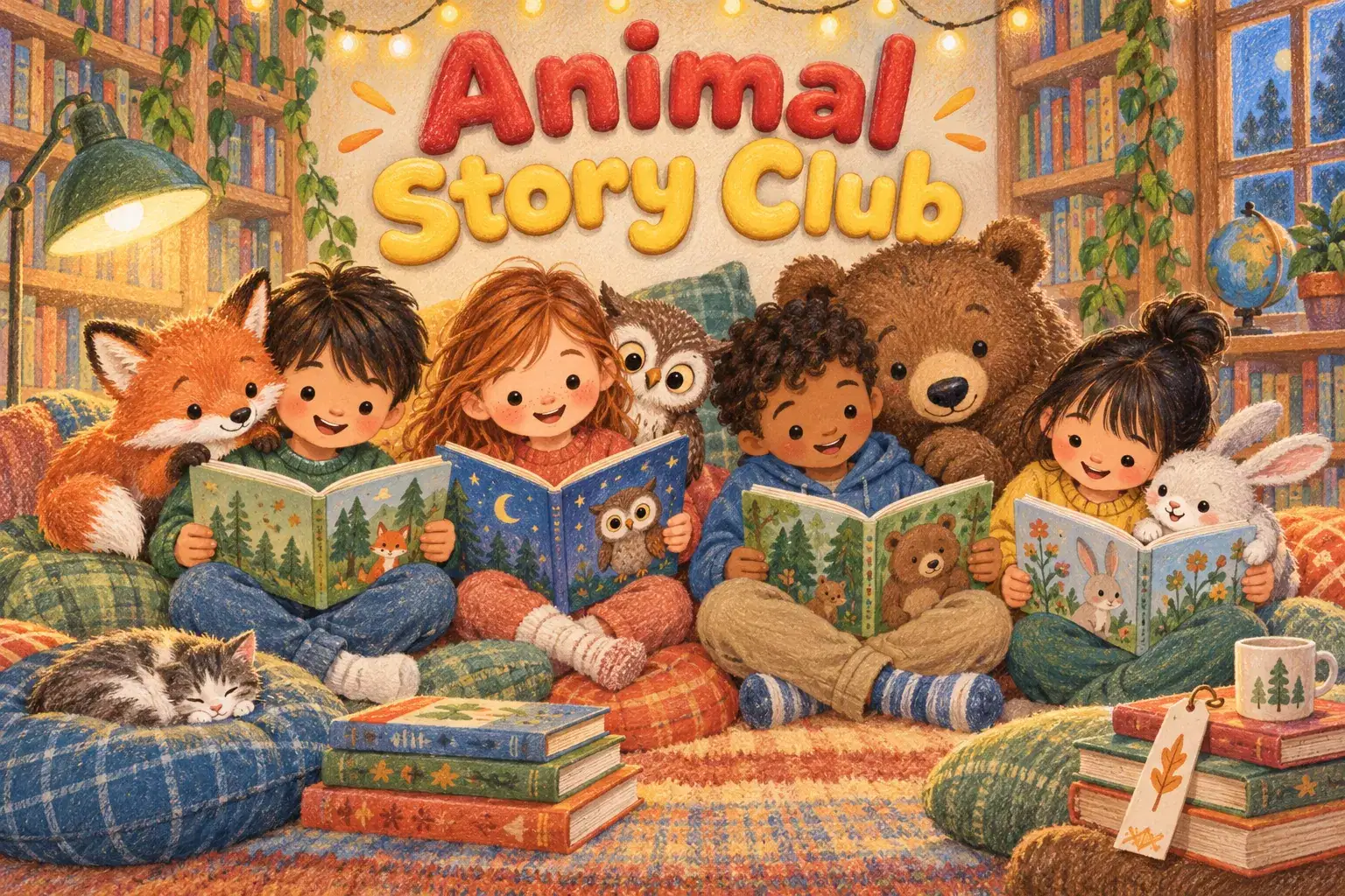 Animal Story Club: Read and Share Animal Tales