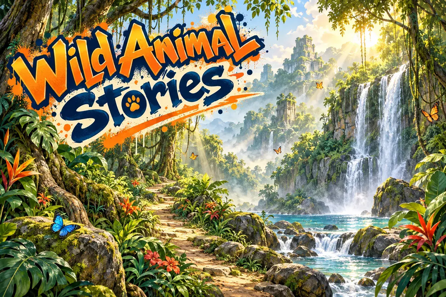Wild Animal Adventure Stories for Young Writers