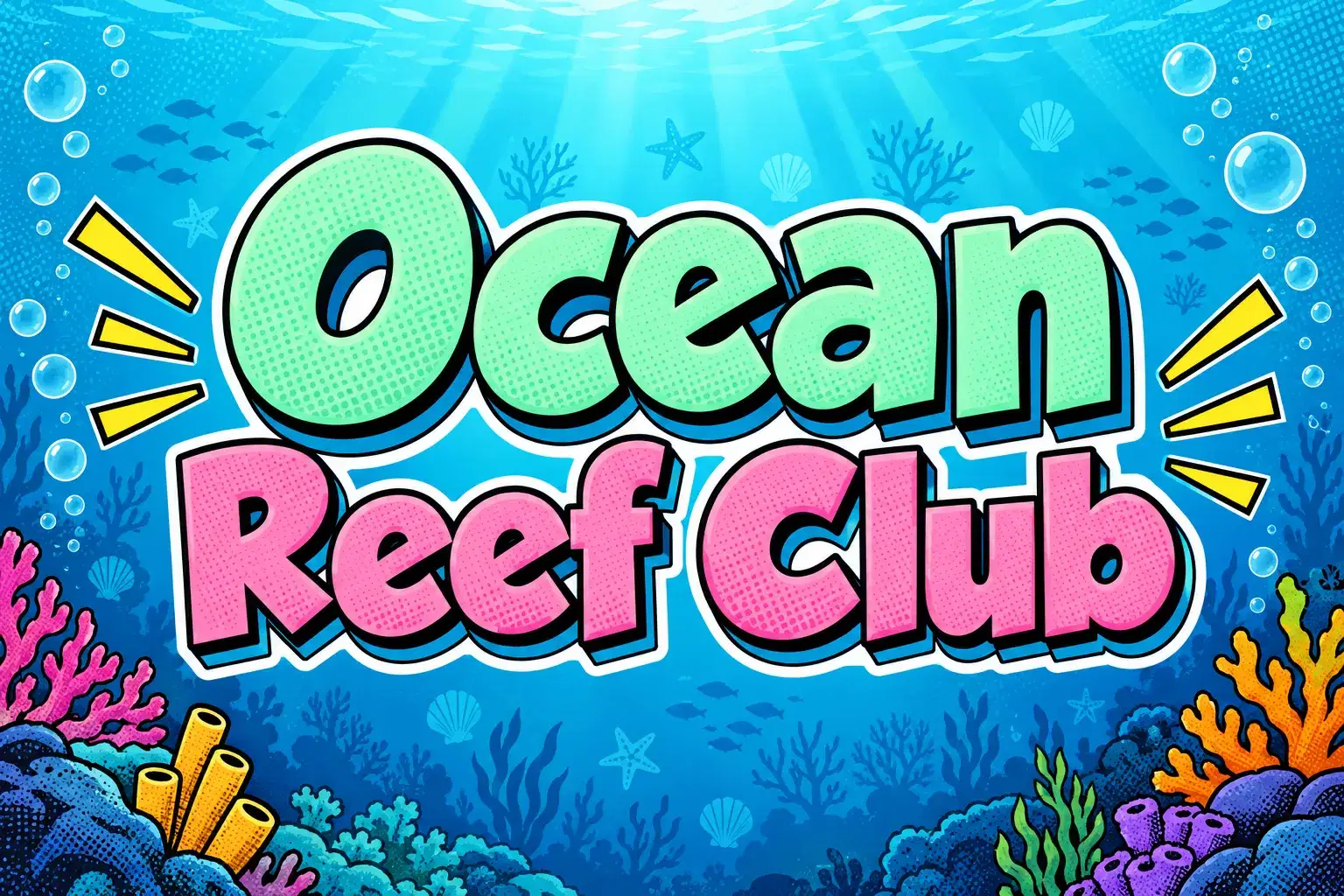 Ocean Explorers Social Club: Build a Reef Diorama
