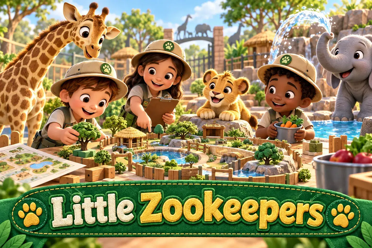 Zookeeper Role-Play Club: Design Animal Enclosures