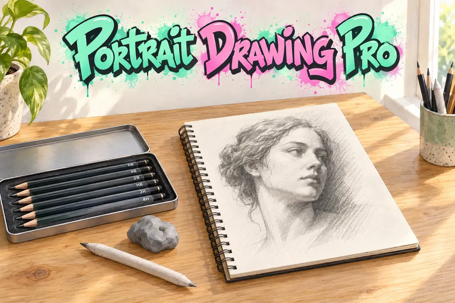 1-on-1 Advanced Portrait Drawing Coaching